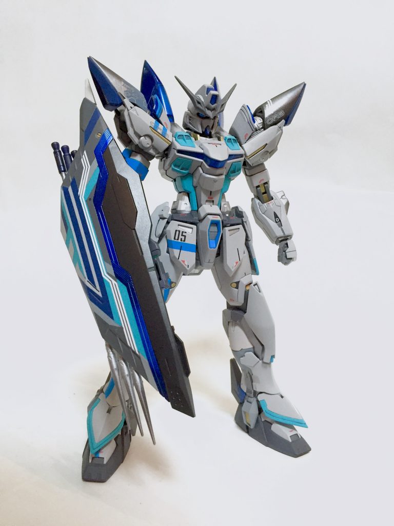 設定 
ORB-GX207-Y01
「オーブ軍第103独立技術開発兵装試験中隊ストライクヴァルキュリーズ」の所有するブリッツガンダムの再生機。この機体は