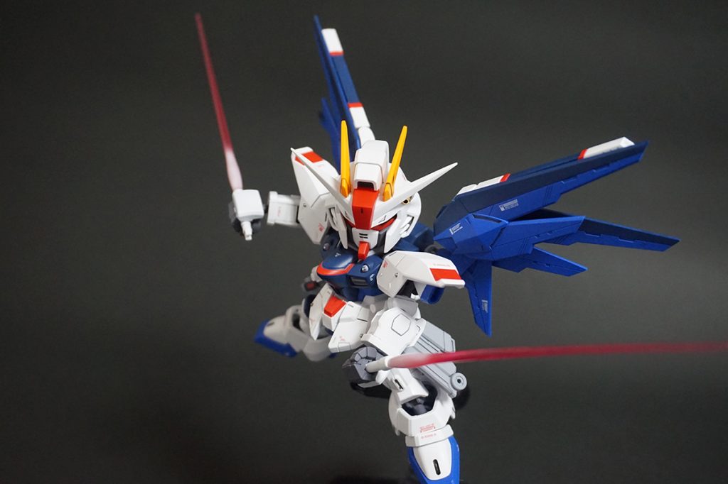 SEEDと言えばこのポーズですね。