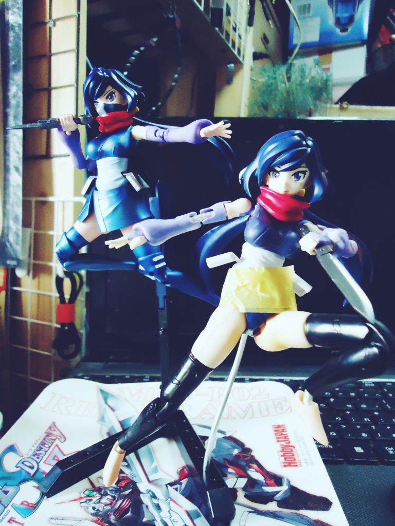 キットの余剰パーツとフレガのジャンクでもう一体？