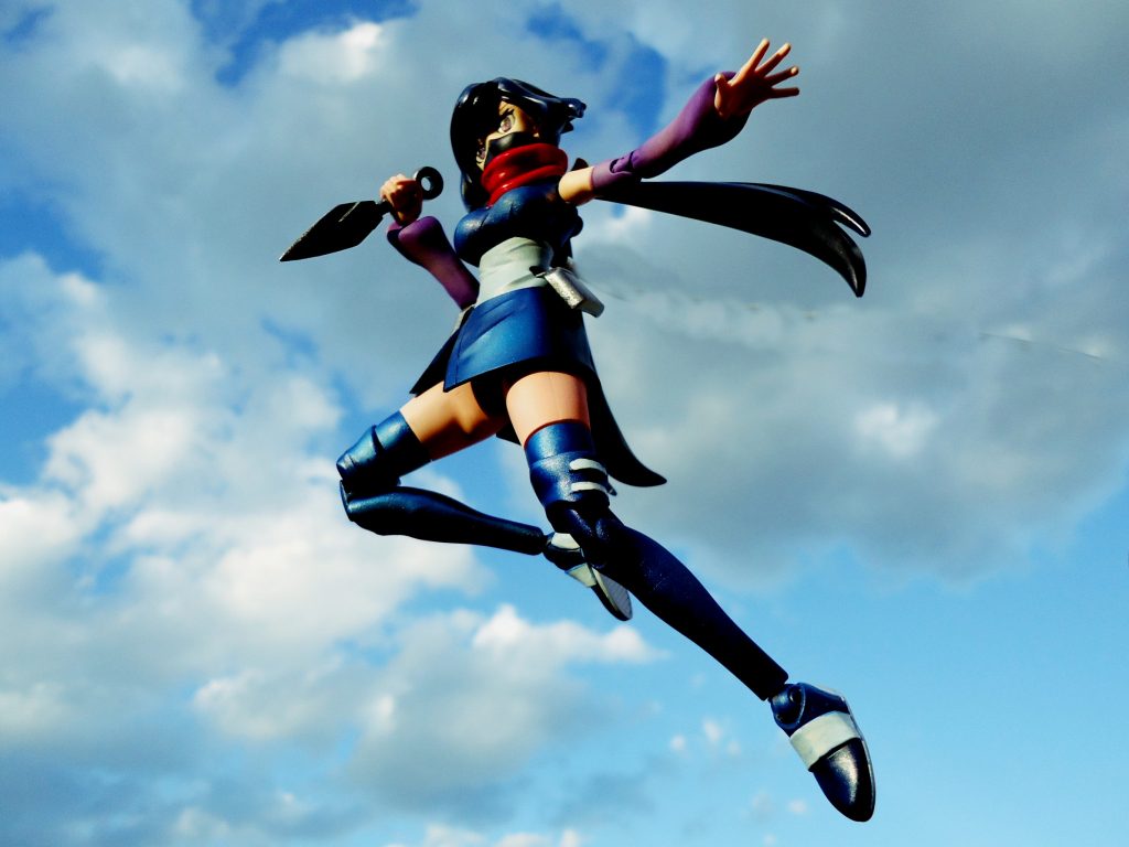 フライングハイ！アヤメ飛翔する‼