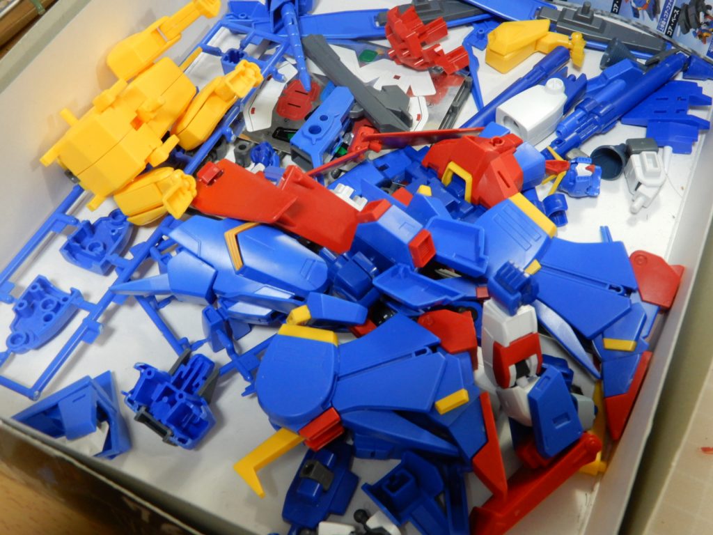 トライオン3のパーツも余っていたのでこんな感じに！