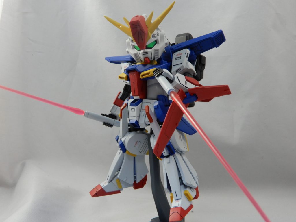 ガンダムコンバージ風　ZZ–2枚目/制作者：ジラフちゃん