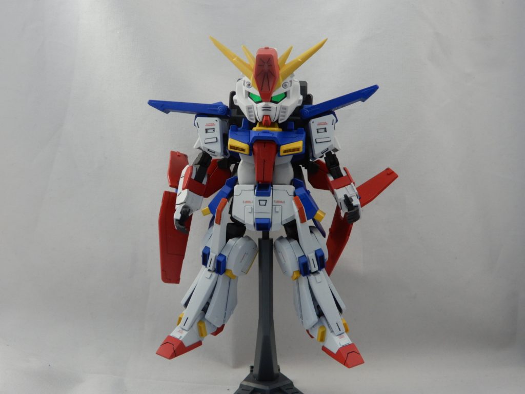 ガンダムコンバージ風　ZZ–4枚目/制作者：ジラフちゃん