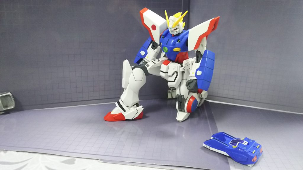 「出ろ! シャイニング ガンダーム!」起動プロセスは省略……