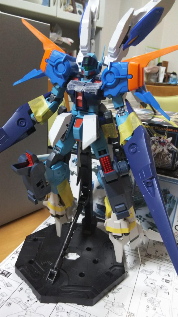 脚にZZバックパックリゼル脚部等追加