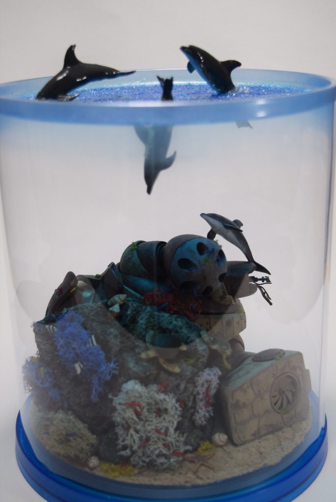 カバーを着けた全体図