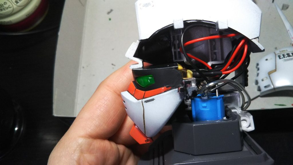 思ったより電飾パーツが大きくてちょっと焦りましたｗ