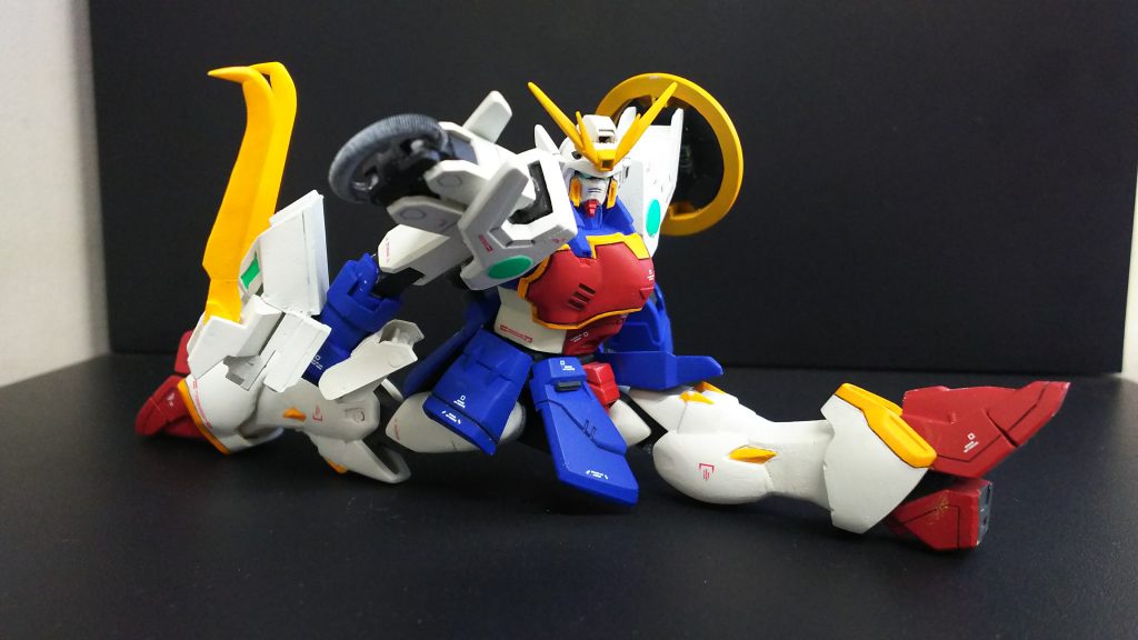 背部スカートも稼働出来るようにしているのでこんなことも