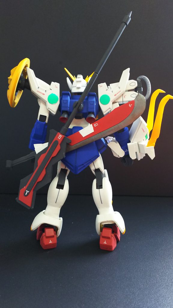 武装はビーム蛇矛、青竜刀をスクラッチ