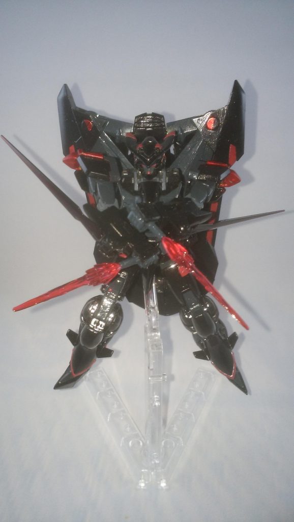 ビーム忍刀『紅』はスタンダードなビームダガー、両刃展開も可能で火遁刀、雷遁刀も加えて三種類の刃を展開出来る