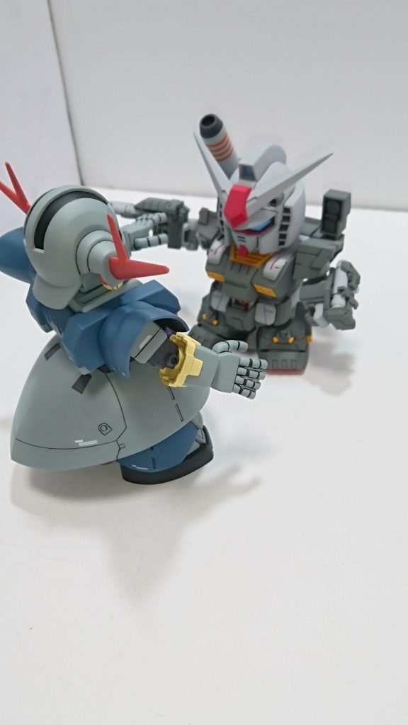 FAガンダムと。
MSV繋がりです。