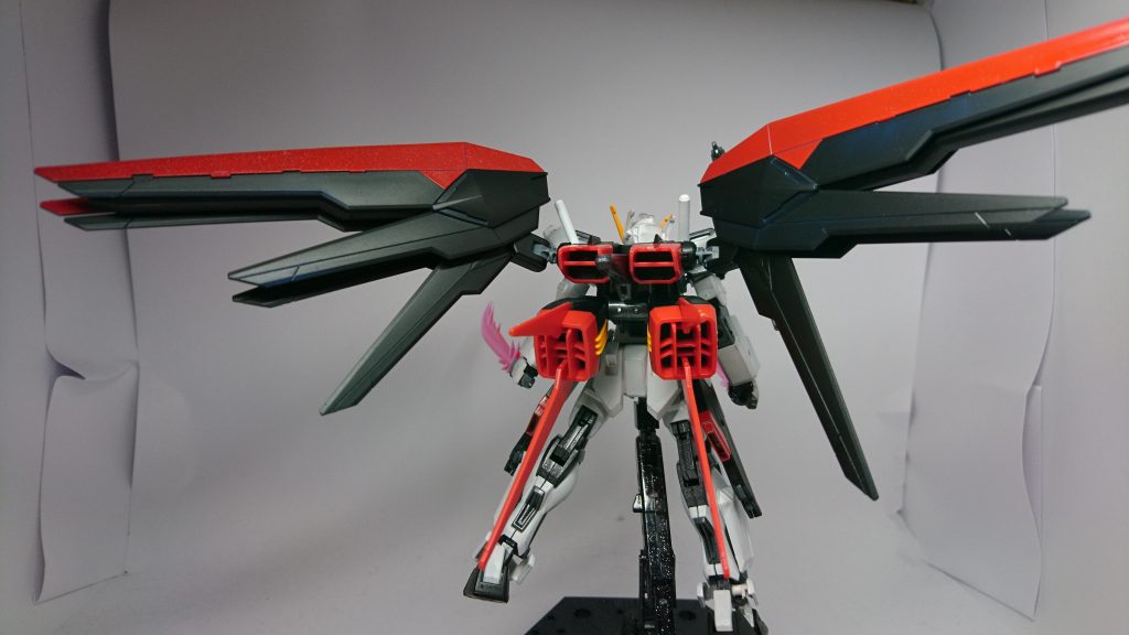 フル装備での後ろ姿