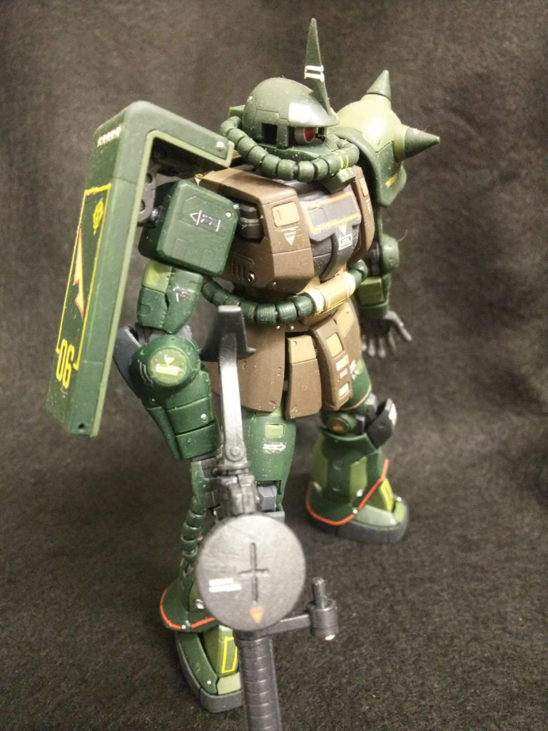 RGザク改造MS-06リアルタイプカラー–3枚目/制作者：みっつ