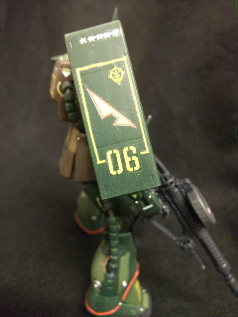 RGザク改造MS-06リアルタイプカラー–4枚目/制作者：みっつ