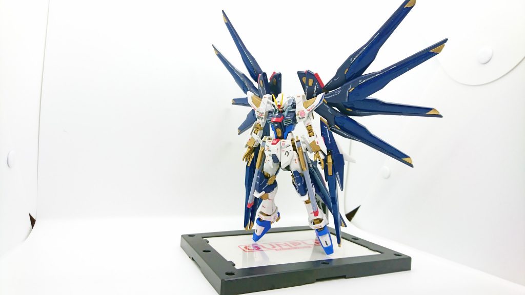 機体の外見はほとんど変わることはなかったが、細部において変更箇所が見られる。
機体出力の向上や武装の追加による機体重量の増加に伴い肩や膝などの大型化、操作するドラグーンの増加によるセンサー類の強化、臀部のドラグーンプラットホームの増設等が挙げられる。