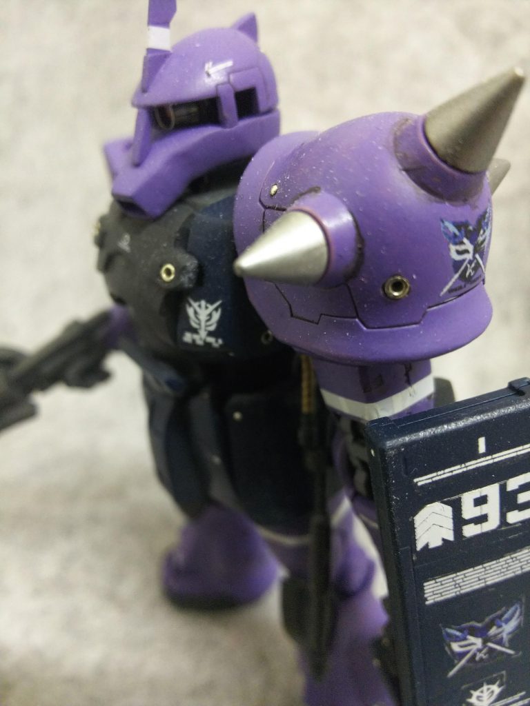 RGザク改造MS-05エリク・ブランケ専用機–2枚目/制作者：みっつ