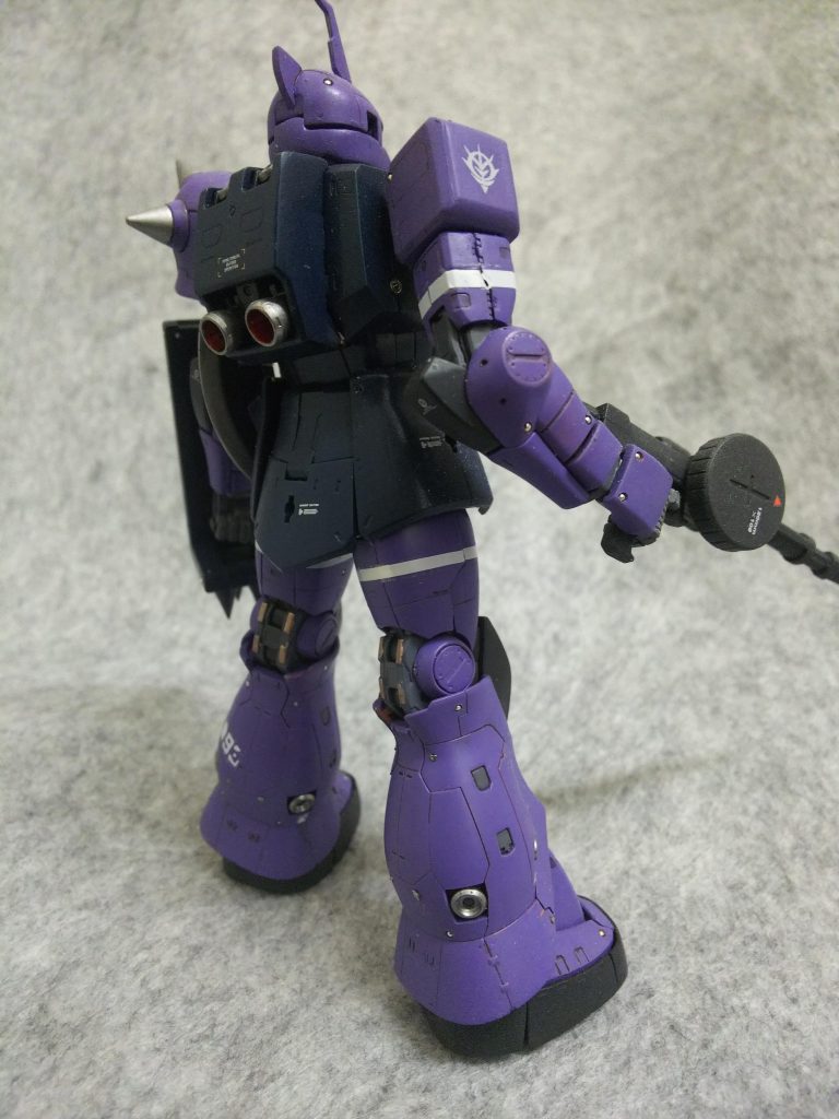 RGザク改造MS-05エリク・ブランケ専用機–4枚目/制作者：みっつ