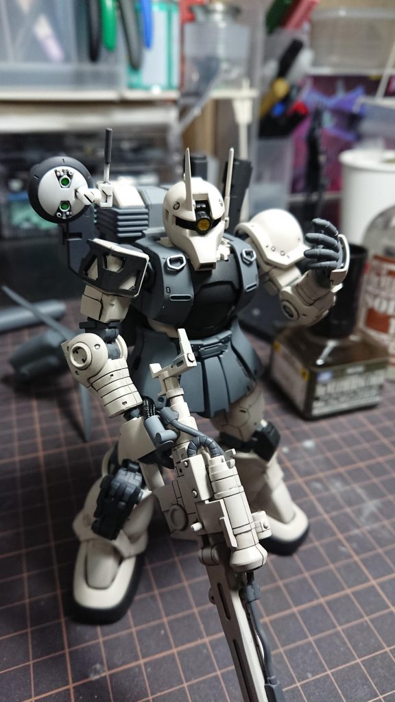 汚す前の塗装後の姿。