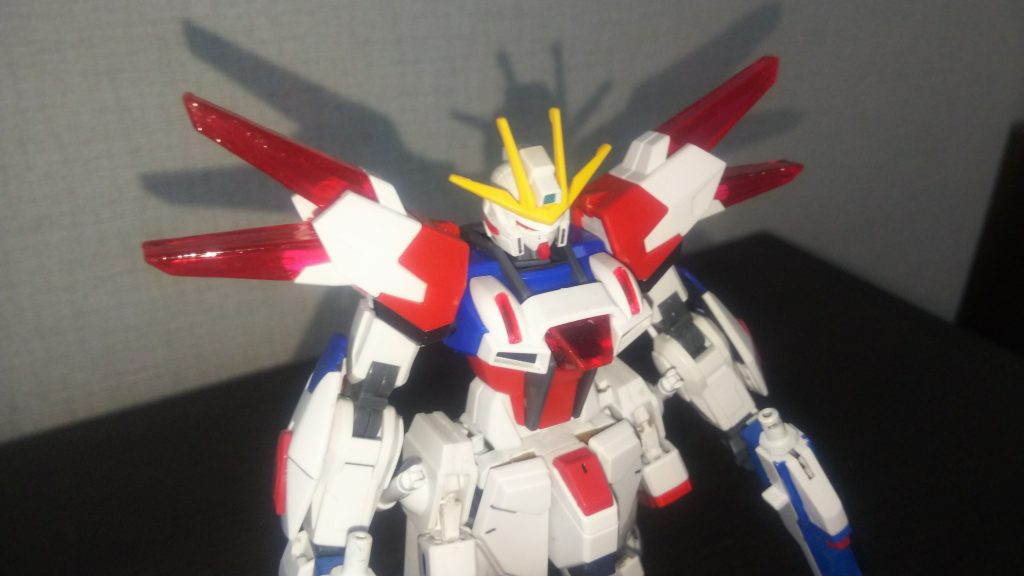 顔はビルドバーニング、腰はストフリです(´・д・｀)