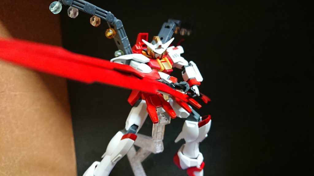 メイン武装は槍です。トランジェントグレイシャーの武器を使いました～