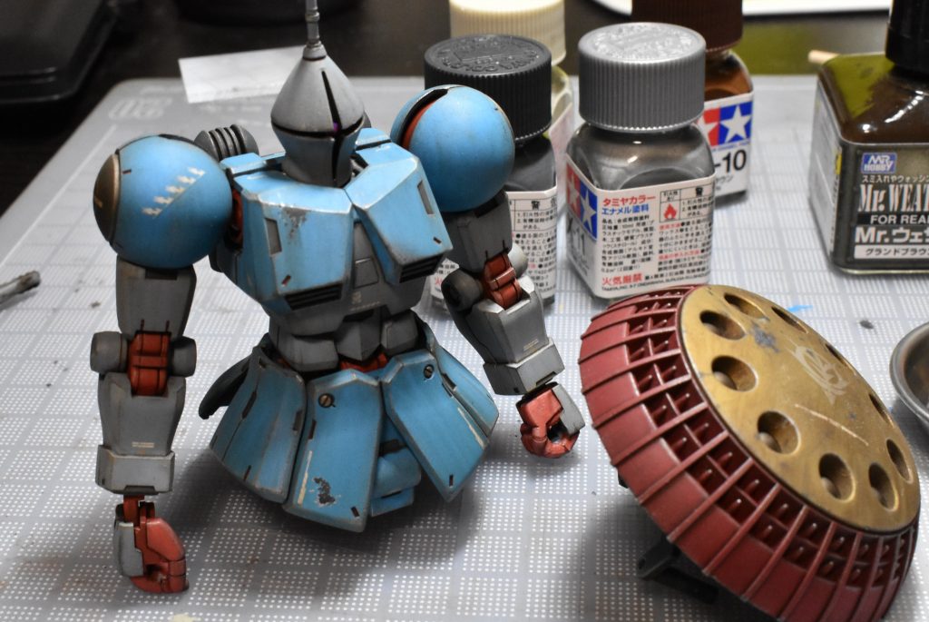 ウェザリング中