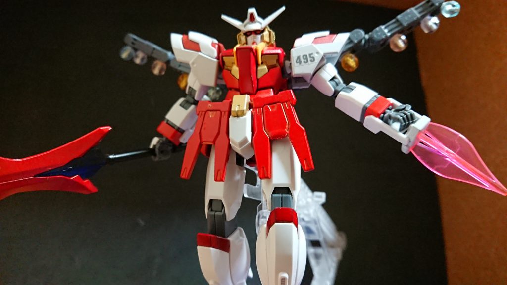 完全に近接用の機体ですね。作って満足して、機体設定考えて無いので微妙な感じかもしれませんね(^^;)