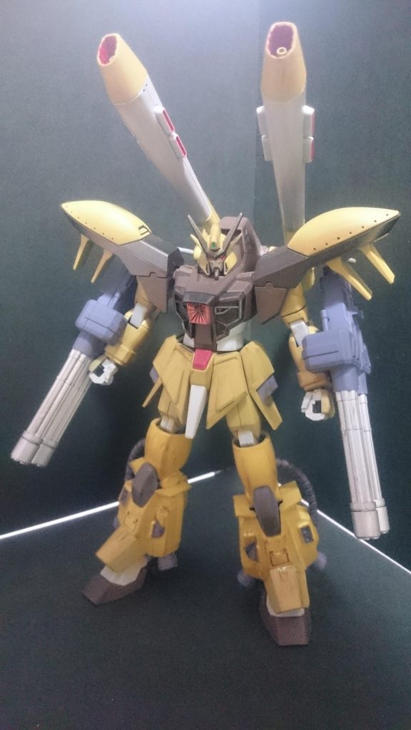 不慣れですが全体的に汚し塗装してみました