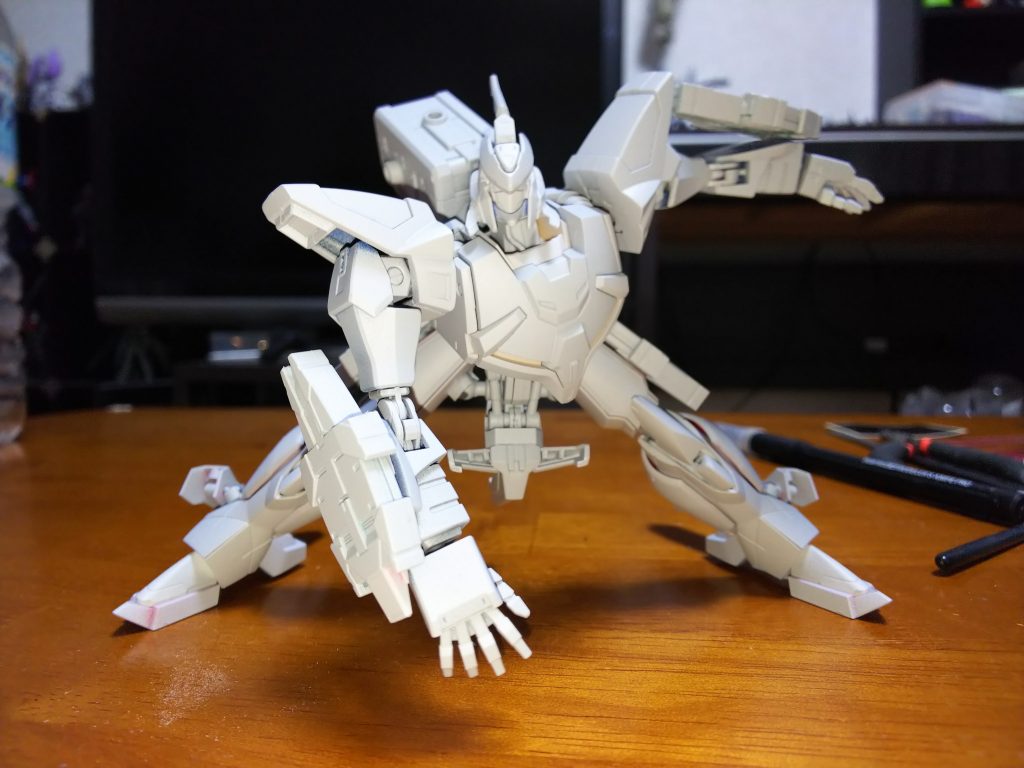 発進ポーズの過程