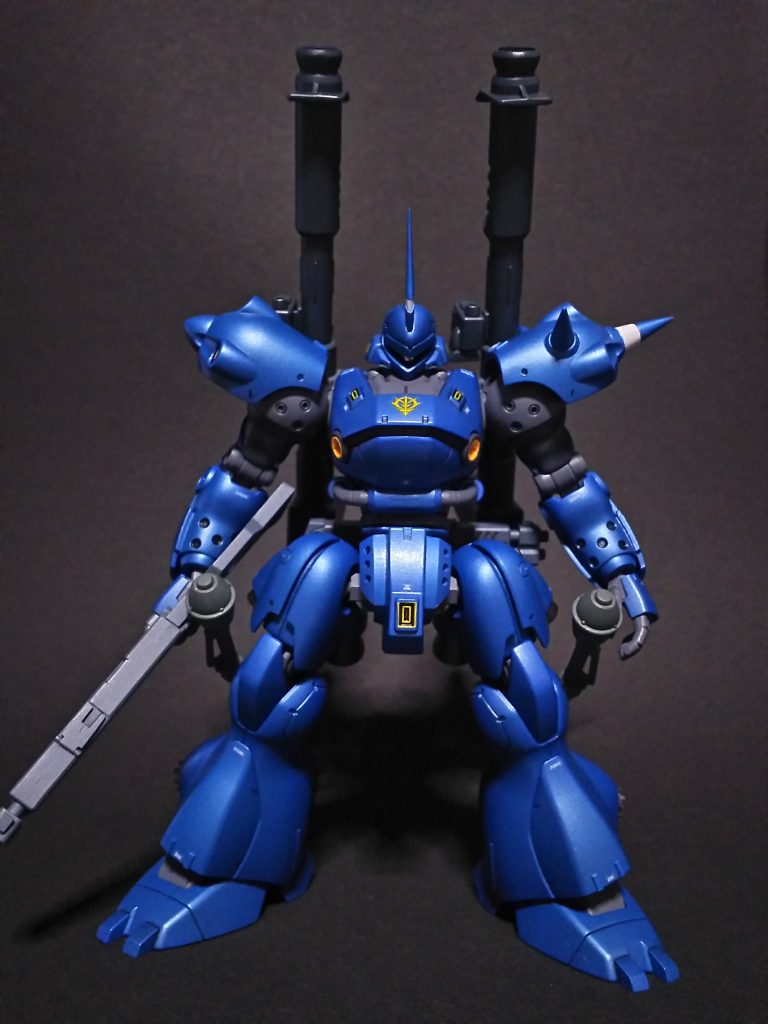 フル武装状態です。