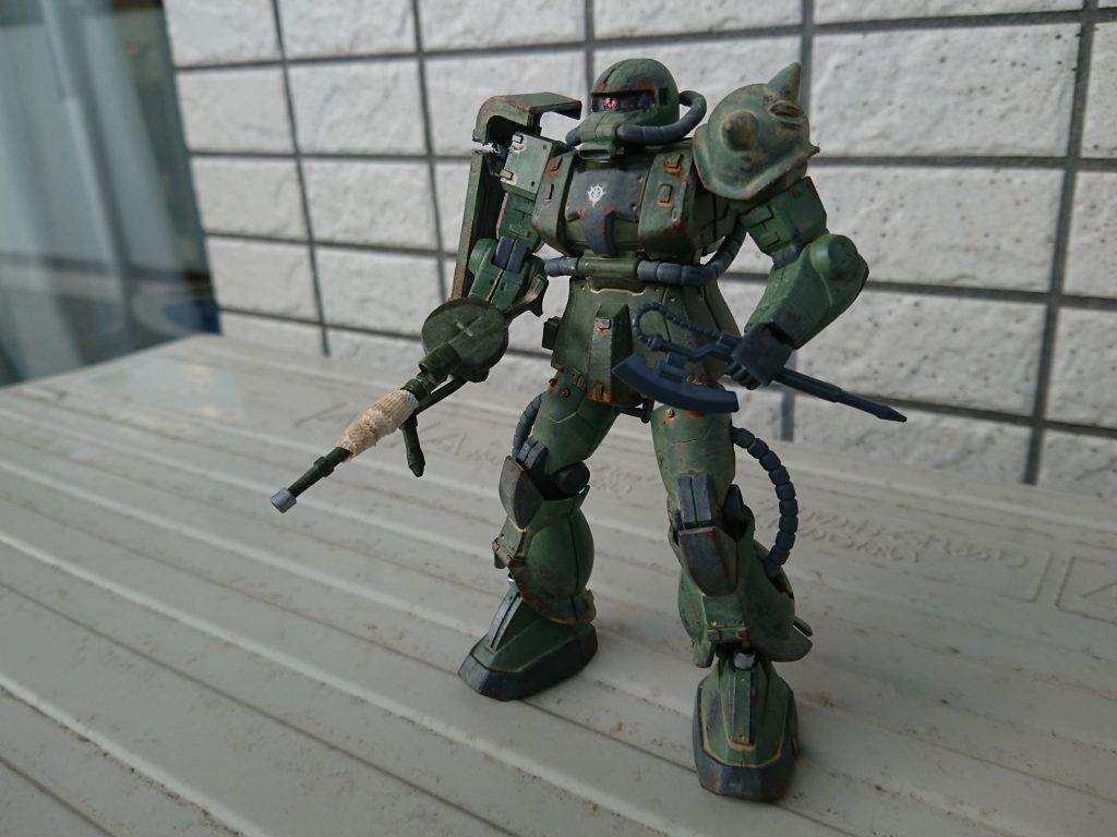 ザクⅡ二番機(fgザク ヒートホークのみhguc)