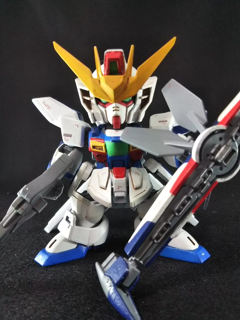 頭部  Gジェネキット
肩、武器、ディバイダー  旧キット1/144
他 SDCSフリーダム