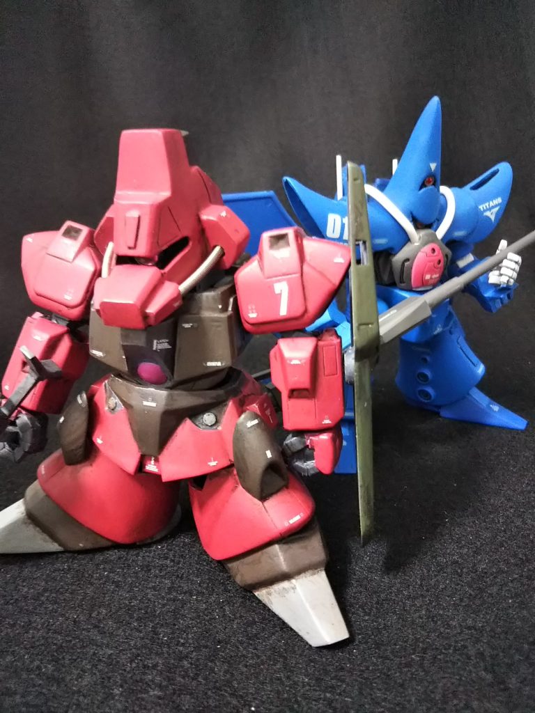 最後は昔作ったハンブラビと。