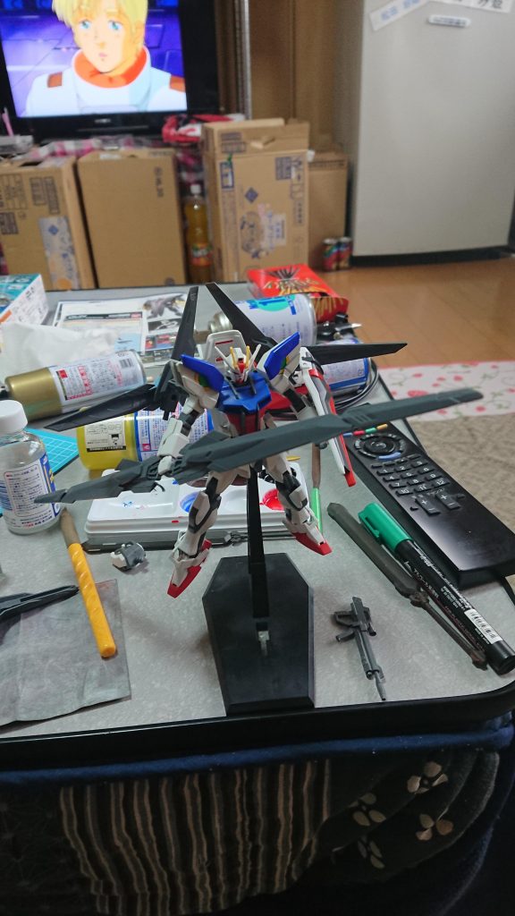 近接武器であるソードランスはバインダーガンとノーネイムライフルを使用しました