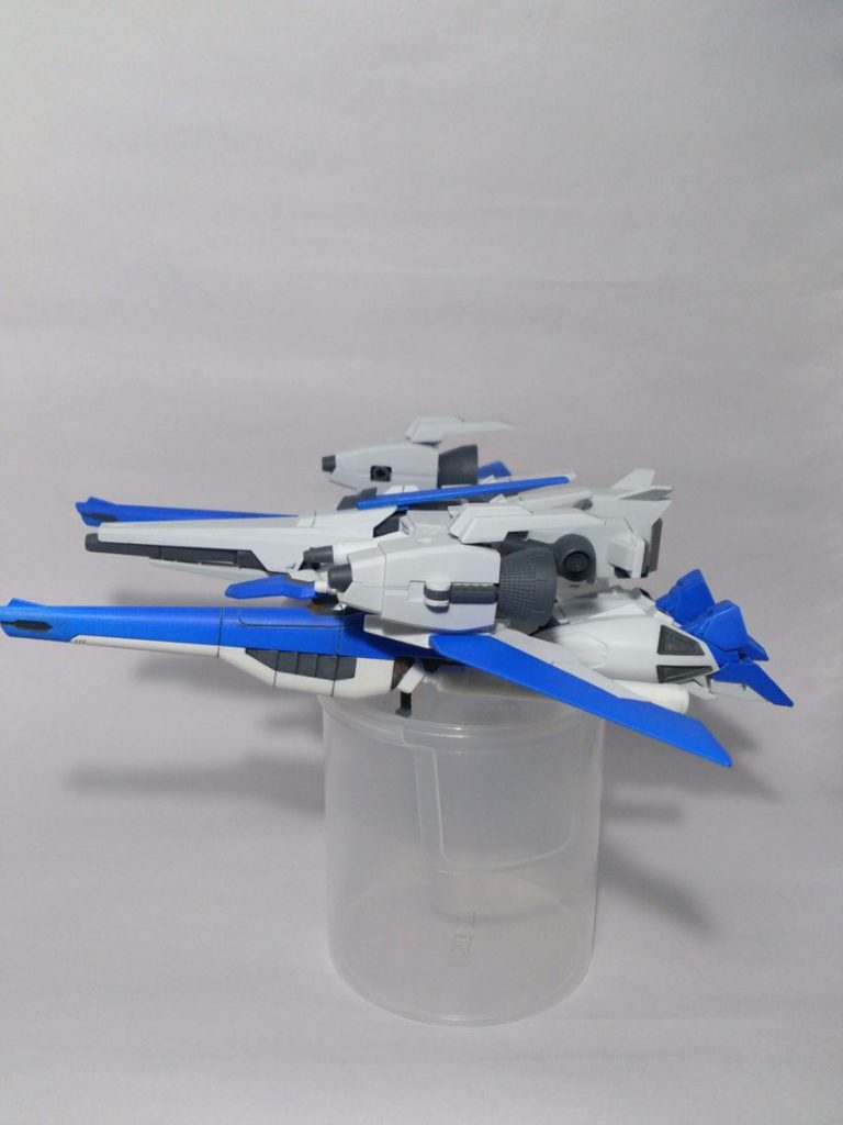 ファイターモード横から。