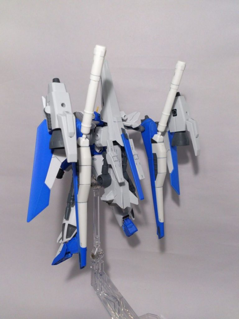 後ろ。バックパックはメガライドランチャーに変更。