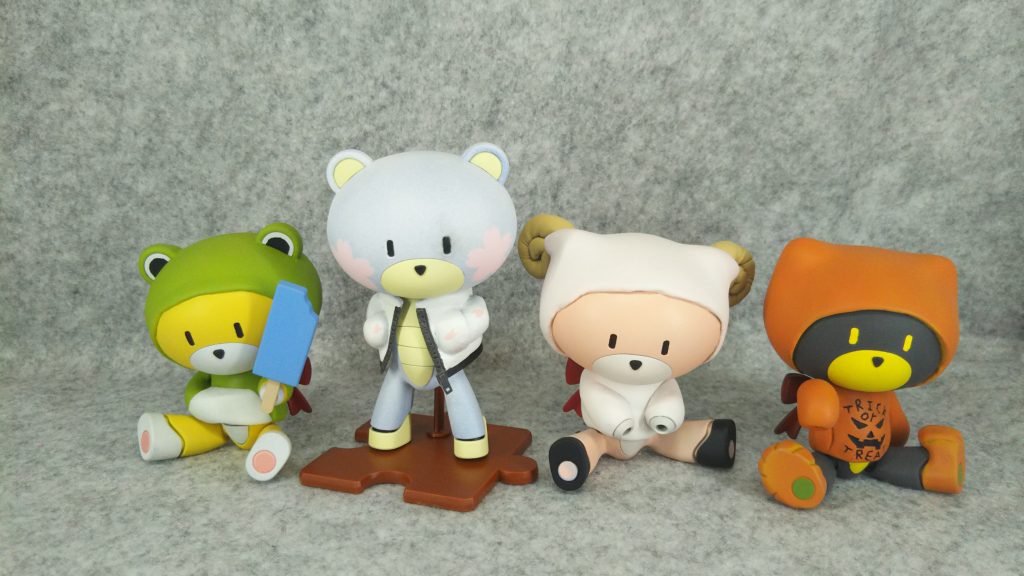 他のパーカーシリーズと並べてみました