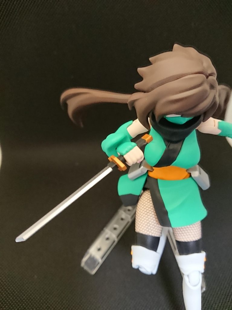 カタナは愛機である零丸の物をそのまま使ってます