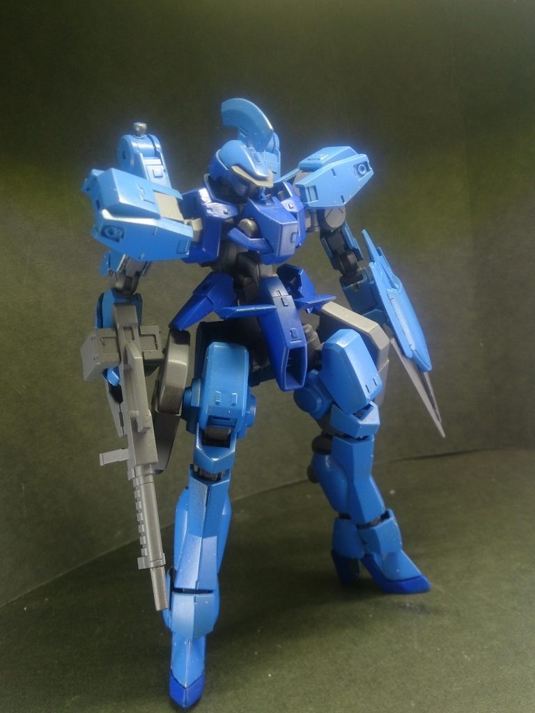 初のすべてエアブラシ塗装しました。