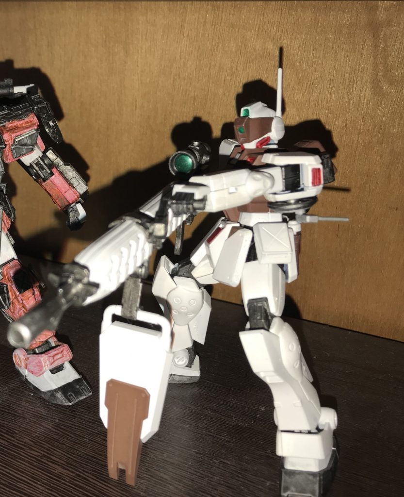 ロングレンジ・ビーム・ライフル展開状態