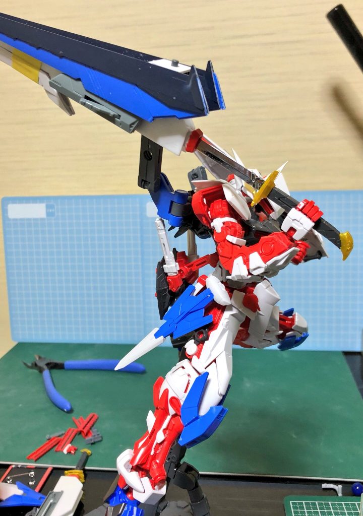 可動アームはバトルアームズを使用。