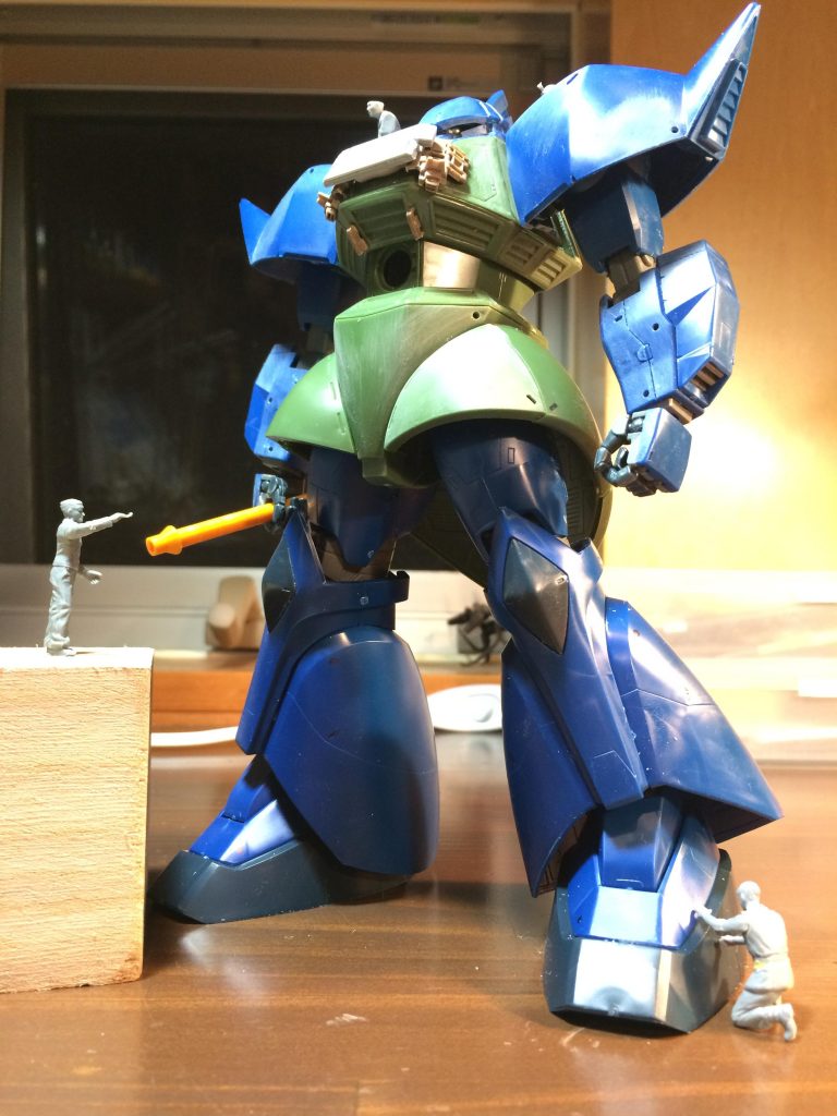 イメージは1/48のスケール感で作っています。