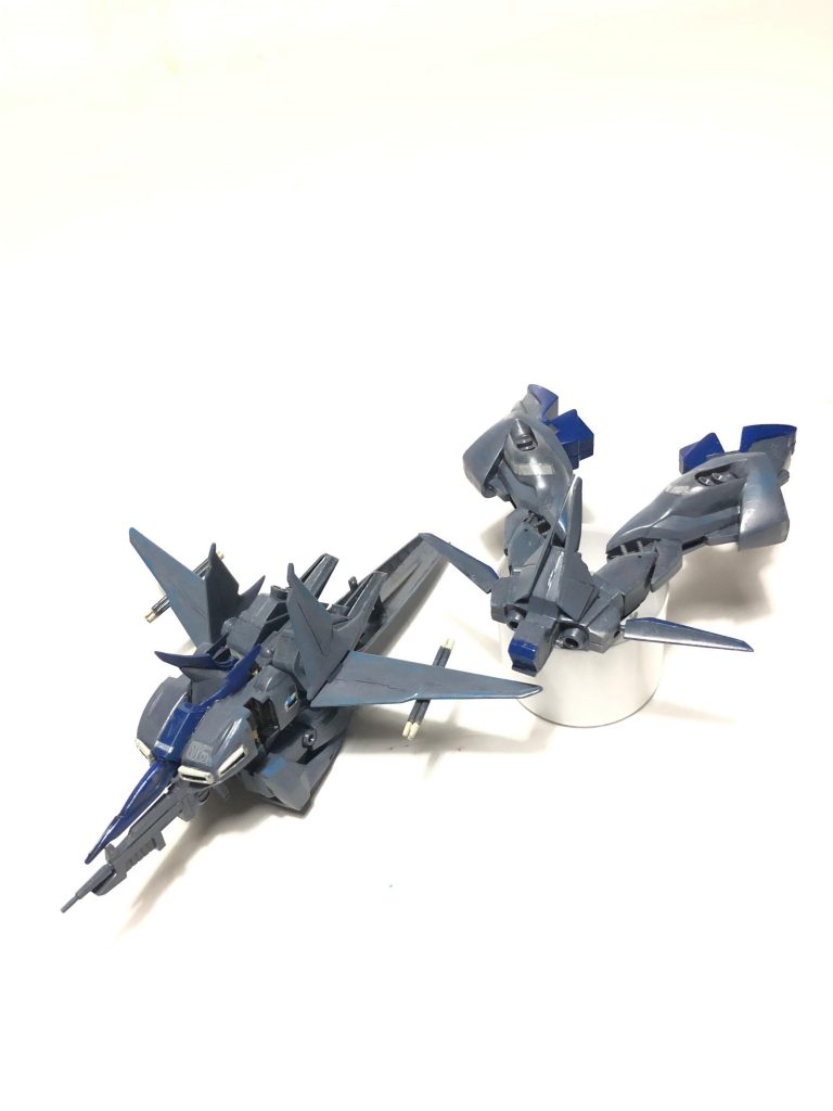 バウボトムアウト
 
分離しての二機編隊へ。