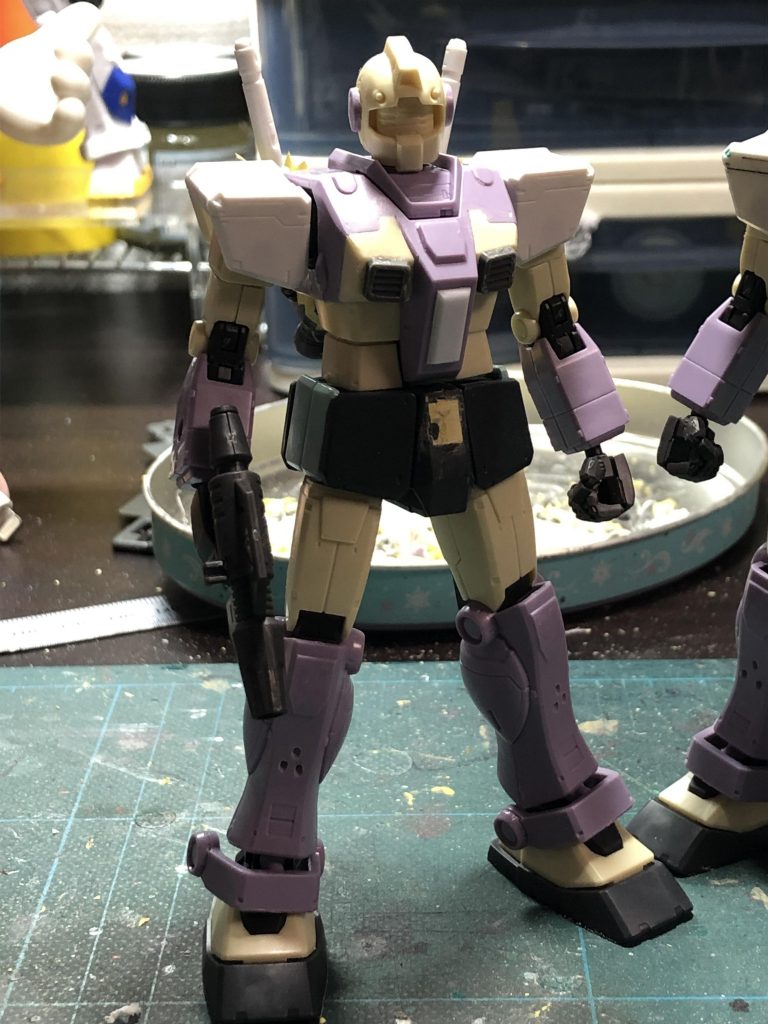 塗装前のアダム機