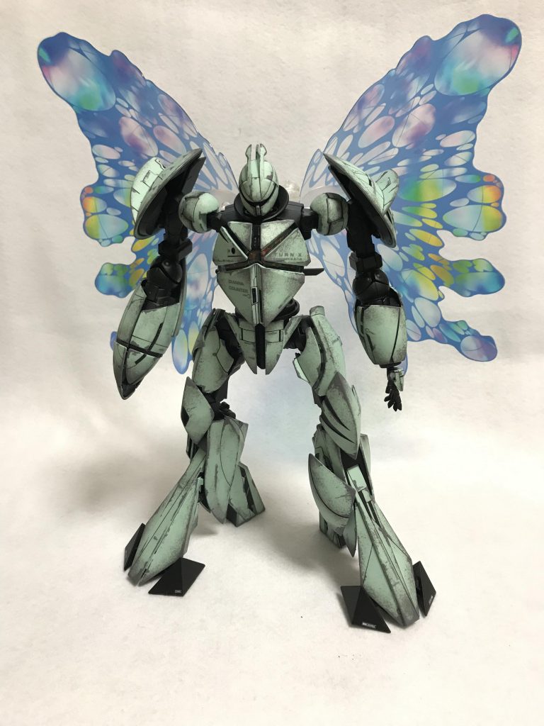MG 1/100 CONCEPT-X6-1-2 ターンX ウェザリング–3枚目/制作者：@gyuuuutora