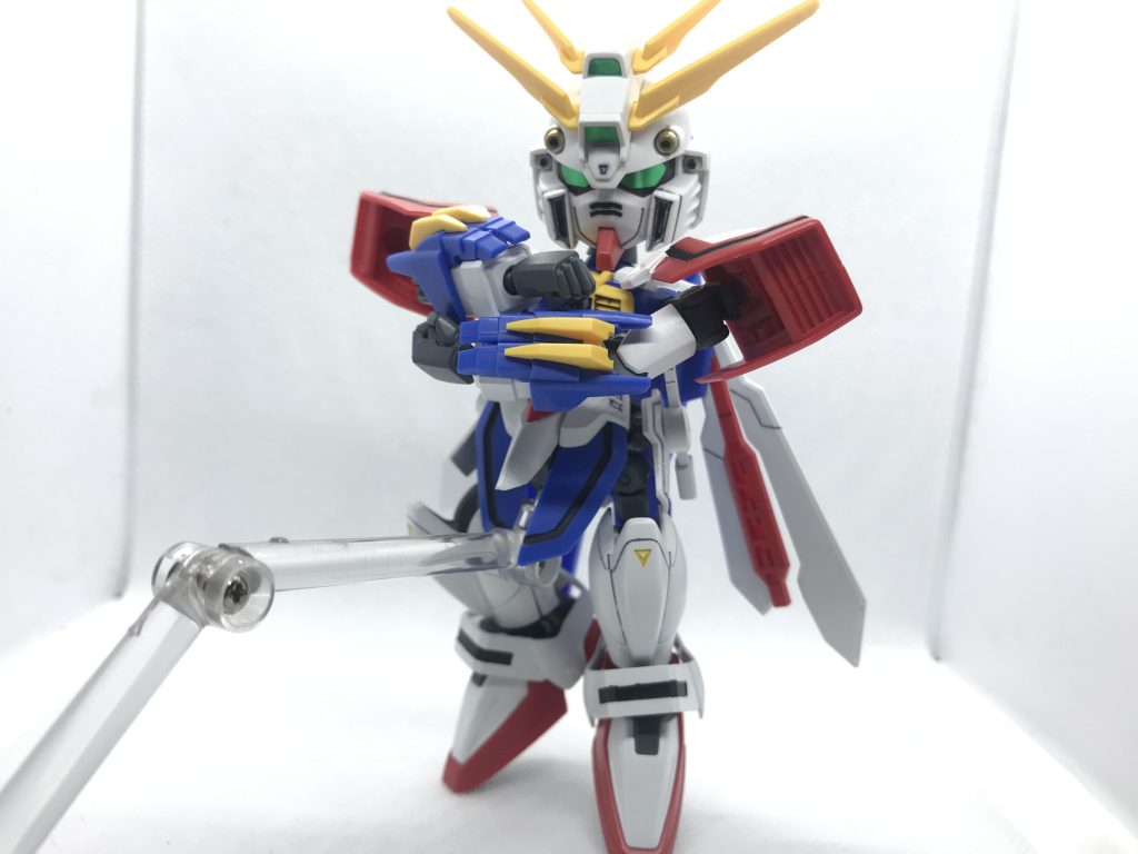 元キットの構造を生かして腕組みができるようになりました