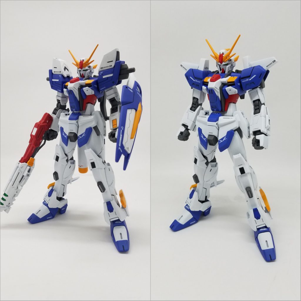 スタビリティ・ガンダム
素体はこれで2タイプできました。妄想が広がってく…