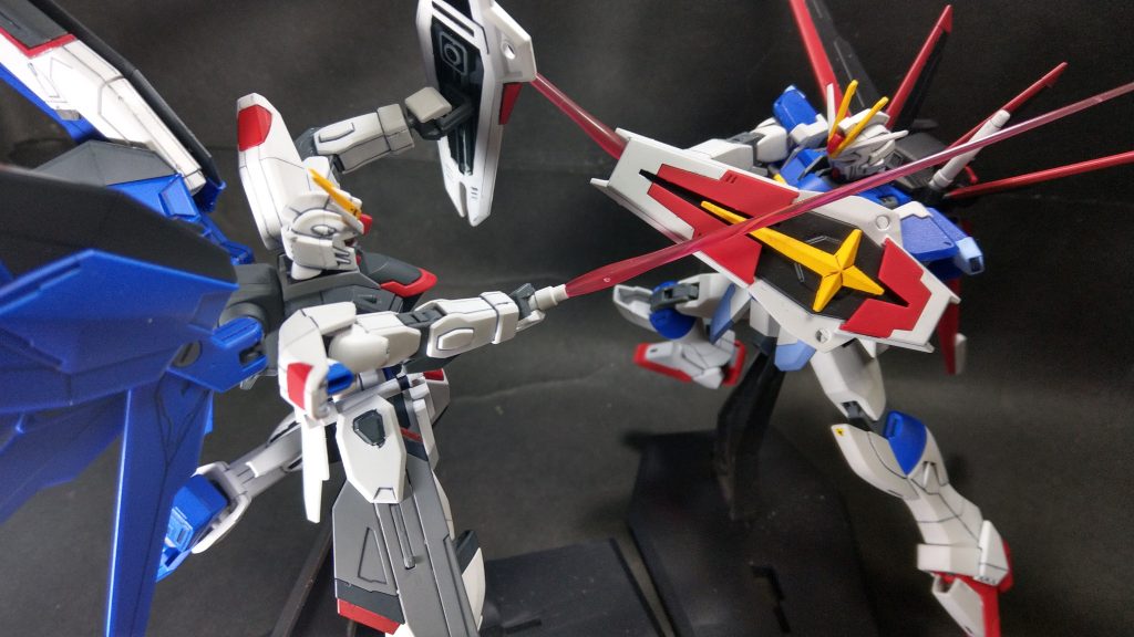 フリーダムと激突