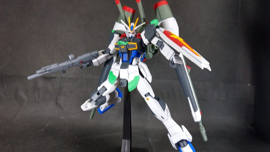 アクション!
まずは合体完了ポーズ