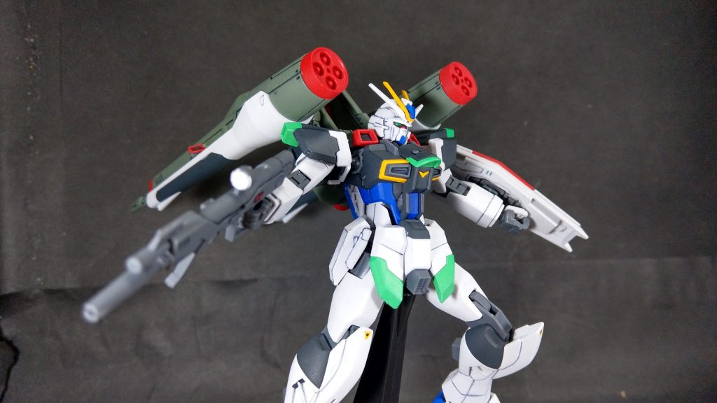 ミサイルランチャー構え