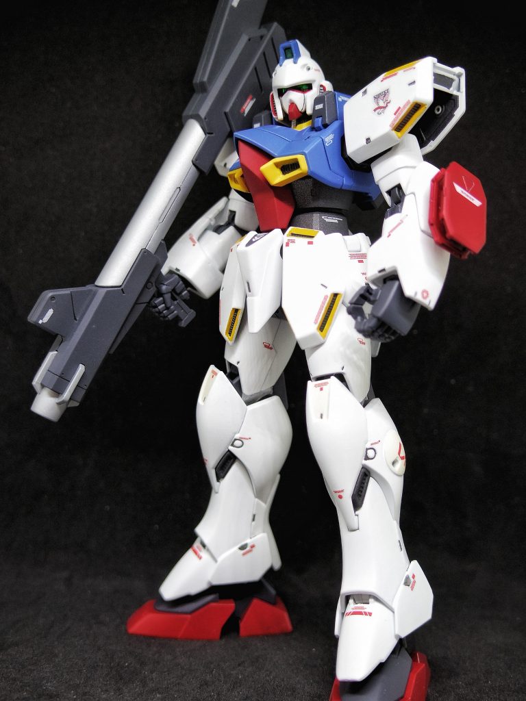 ビームバズーカも、グリーンから、一般的なグレーに変更。